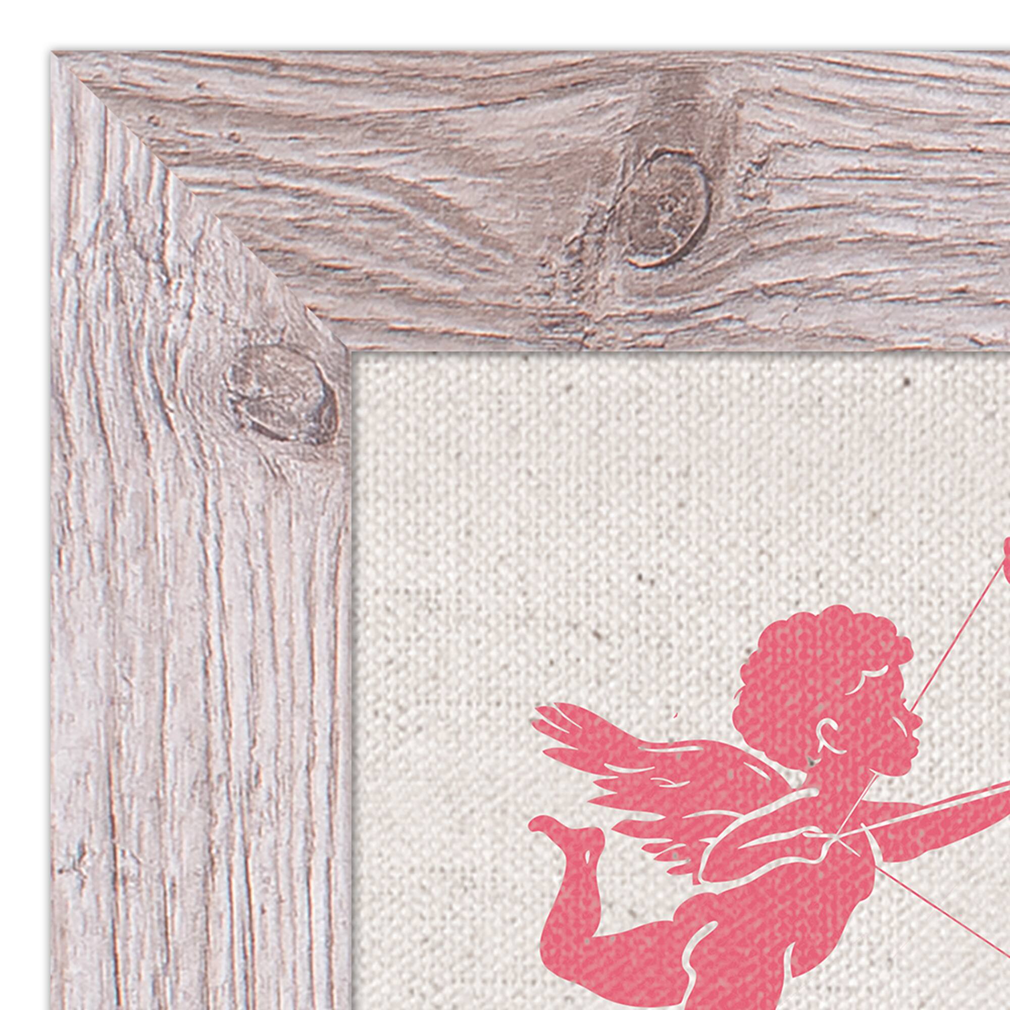 Cupids Hot Cocoa Western White Framed Print